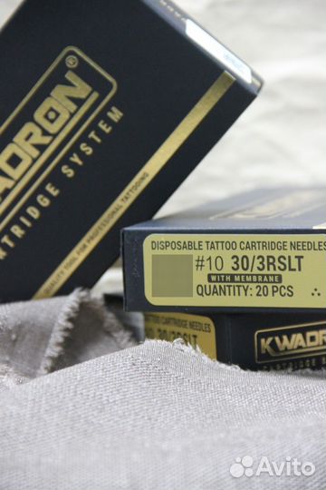Картриджи для тату Kwadron 30/3 rslt