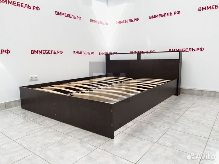 Кровать двуспальная 160х200 Венге