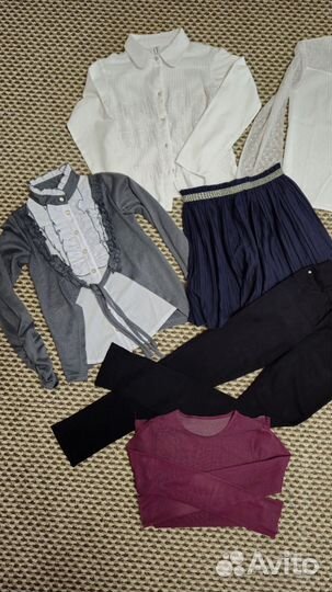 Школьные вещи пакетом на девочку 134 -140