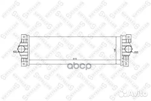 Интеркулер ssangyong actyon/kyron 2.0-2.7XDI 05
