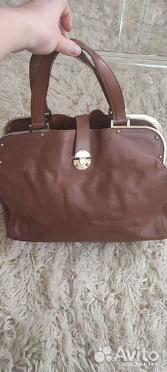 Сумка Massimo Dutti нат.кожа