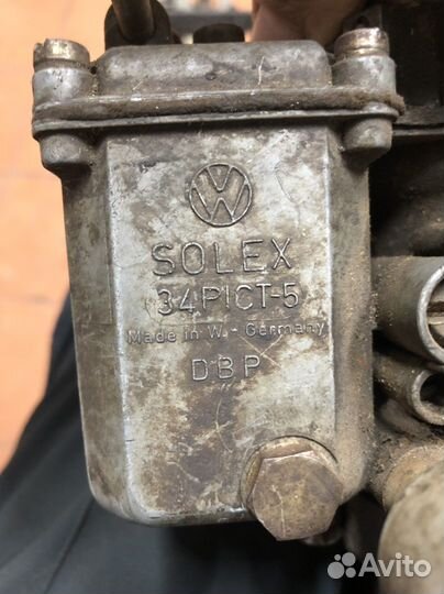 VW Golf 2 Карбюратор Solex 34Pict-5