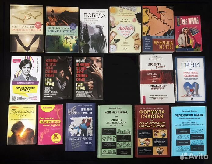 Книги по психологии, эзотерике, религии