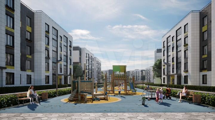 1-к. квартира, 34,7 м², 4/5 эт.