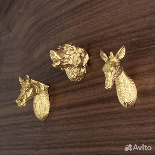Мебельные ручки латунь