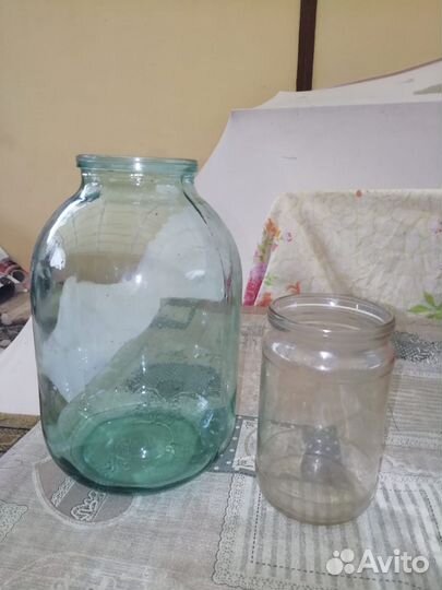 Банки стеклянные