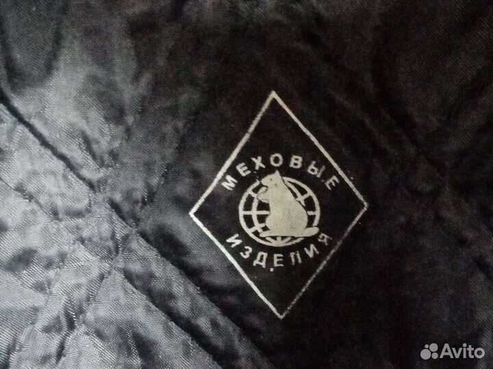 Мужская шапка норковая