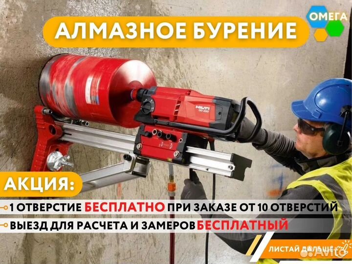 Алмазное бурение и резка