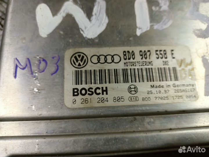 Блок эбу VW Passat B5 1.8