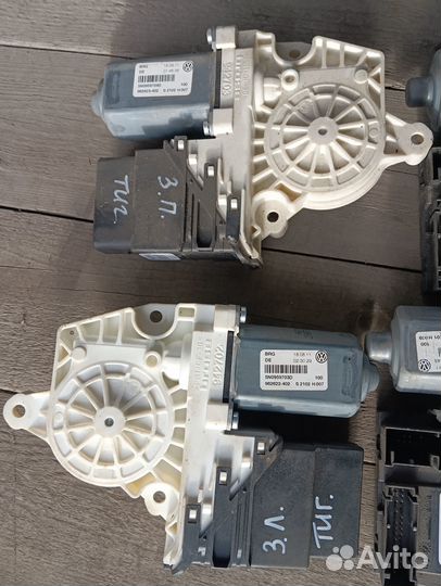 Моторчик стеклоподъёмника VW Tiguan Octavia A5