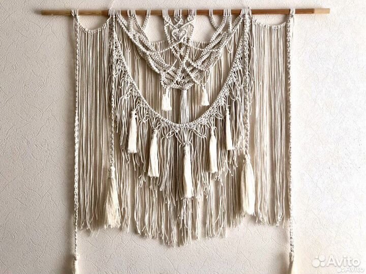 Дрифтвуд для макраме панно на коряге