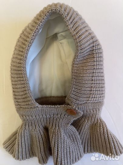 Шапка шлем зимняя Touckan 3-6 месяцев