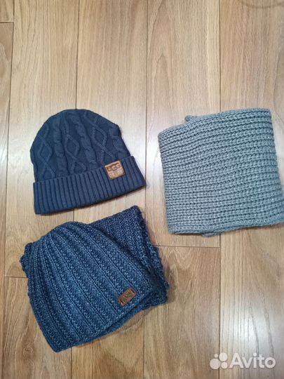 Комплект, шапка и снуд