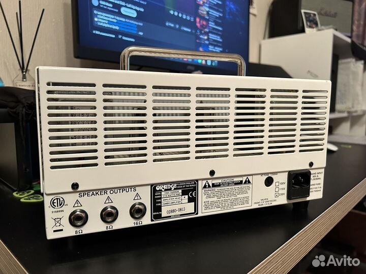 Ламповый гитарный усилитель Orange tiny terror