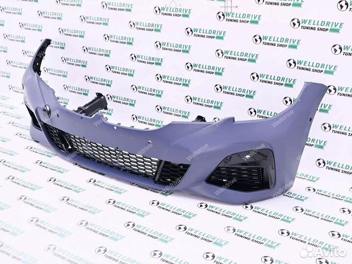 Бампер передний в сборе BMW 3 G20 G21 дорест М-пак