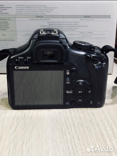 Зеркальный фотоаппарат canon 450D