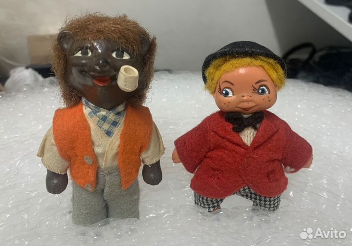 Игрушка ёжик и кривоножка гдр