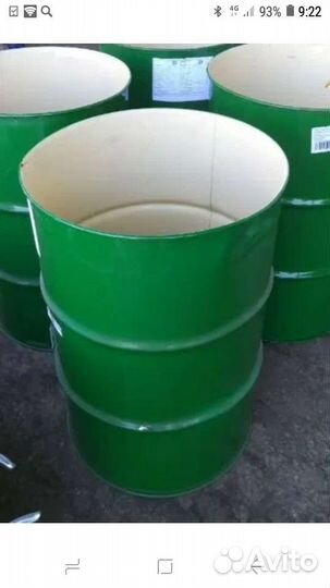 Бочка металлическая 200л пищевая