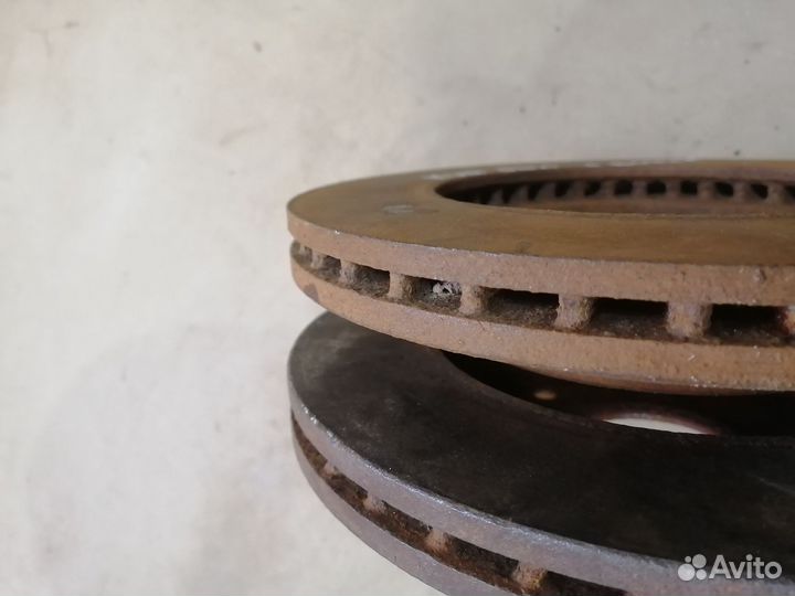 Диск тормозной передний для Kia RIO 2000-2005