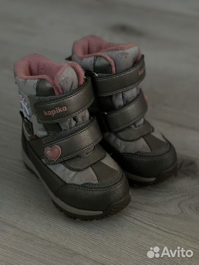 Ботинки зимние для девочки 23 kapika