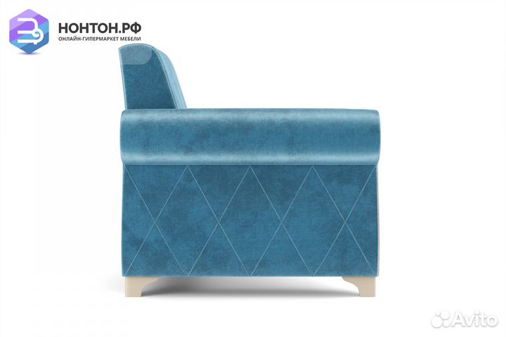 Кресло Порто голубое