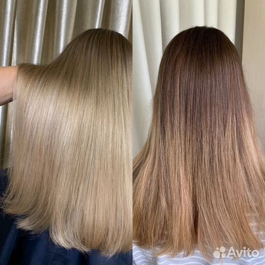 Сложное окрашивание волос