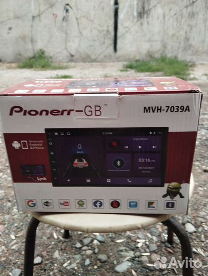 Магнитола 2 din pioneer новая