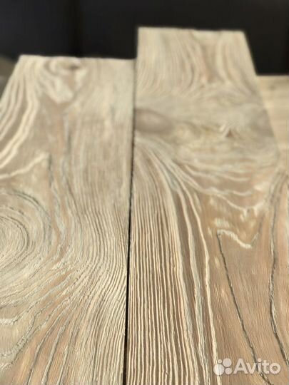 Брашировка древесины. (Доски, брус)