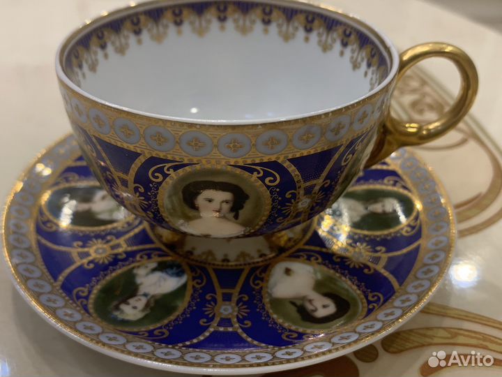 Чашка с блюдцем