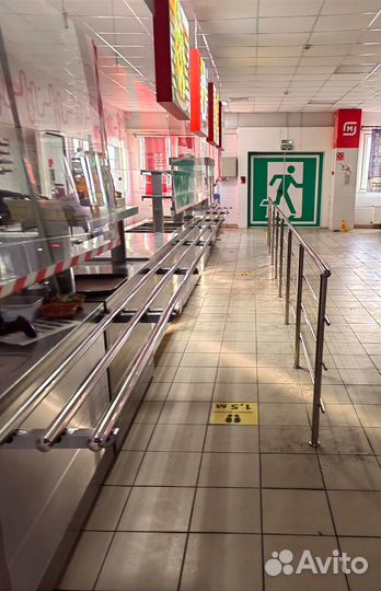 Перила, поручни из нержавеющей стали