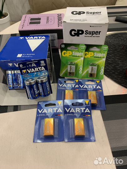 Батарейка крона varta High Energy D;9V