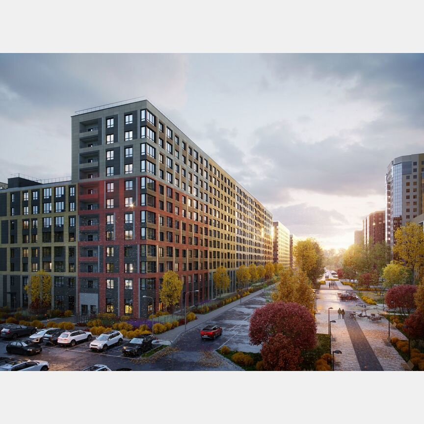 3-к. квартира, 84,8 м², 3/12 эт.