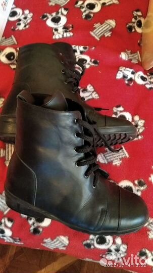 Ортопедические женские ботинки 37-38р кожа и мех