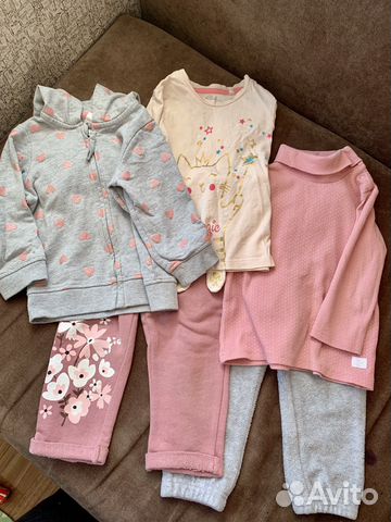 Детские вещи пакетом для девочек 86