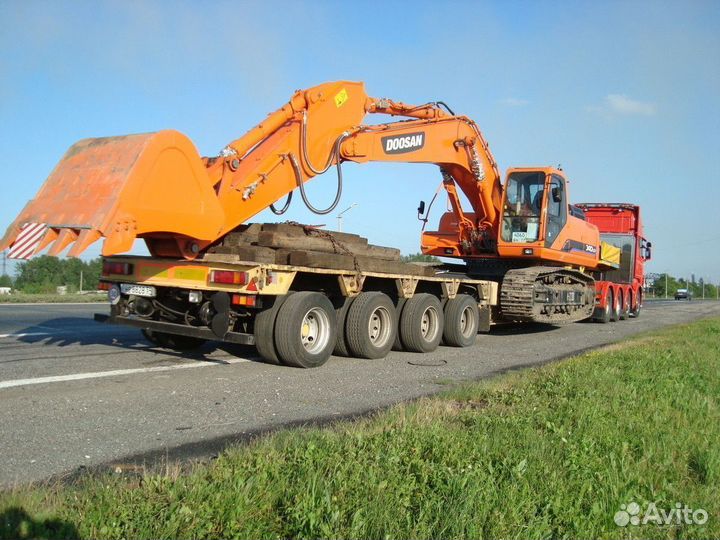 Услуги трала /Перевозка негабаритных грузов от 300