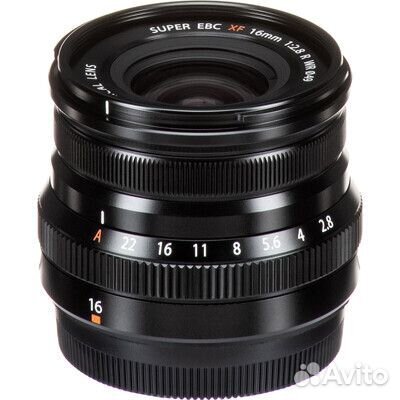 Объектив Fujifilm Fujinon XF 16mm f/2.8R WR Black