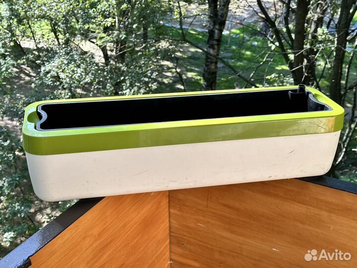 Кашпо с автополивом на балкон emsa mybox, Германия