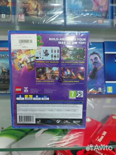 Игра на PS4 lego Brawls. Диск на PS4