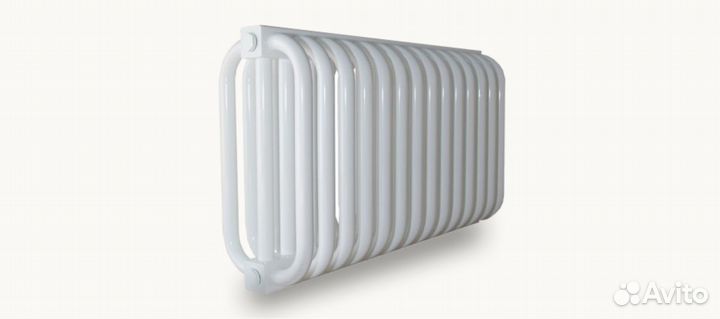 Радиатор отопления трубчатый RAL 9016 kzto