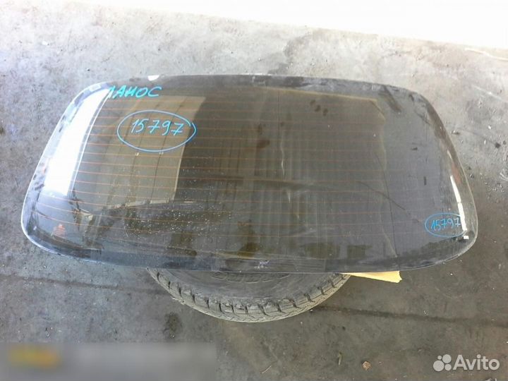 Стекло заднее Chevrolet Lanos 2004