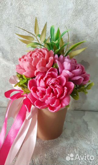 Бюджетные букеты из мыла на 1сентября