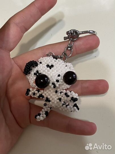 Собачка из бисера