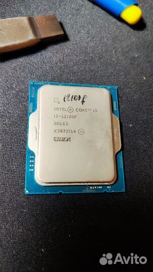 Cpu intel core i3 12100f