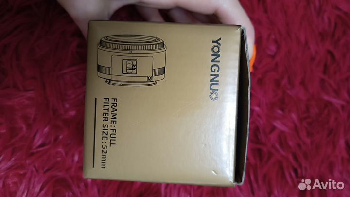 Объектив Yongnuo YN35mm F2 Canon EF новый