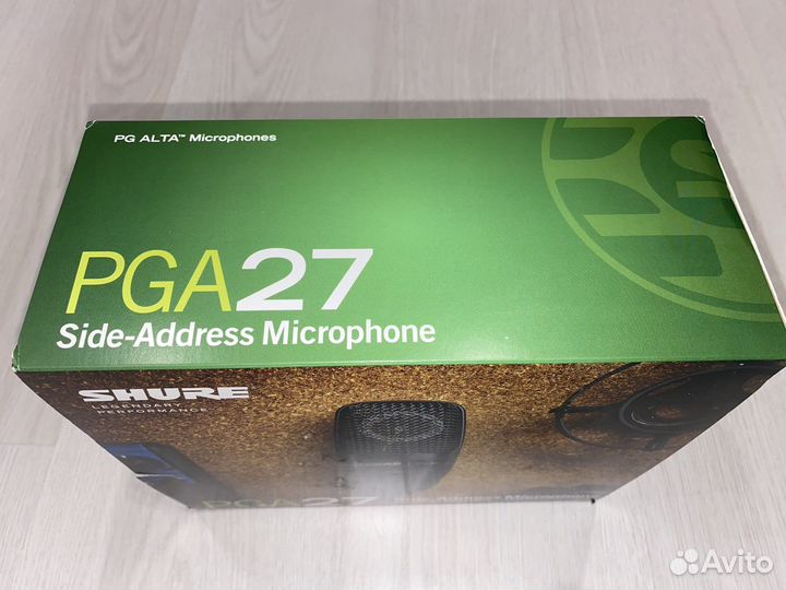 Новый микрофон Shure PGA27