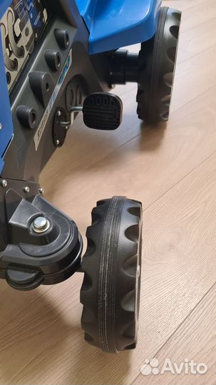 Трактор каталка полесье с прицепом