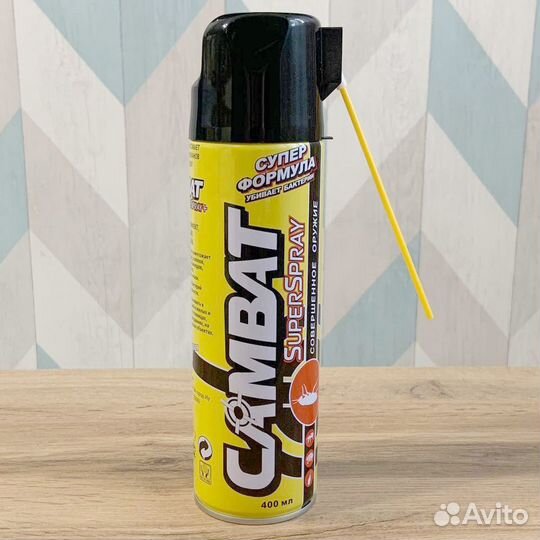 Cambat Аэрозоль Combat Spray+средство от тараканов