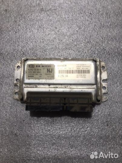 Эбу блок управления двигателем kia spectra