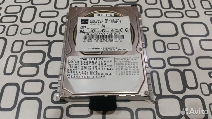Жесткий диск HDD