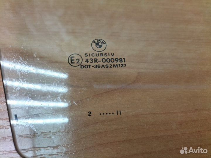 Стекло двери переднее правое Bmw 3-Series E46 2002